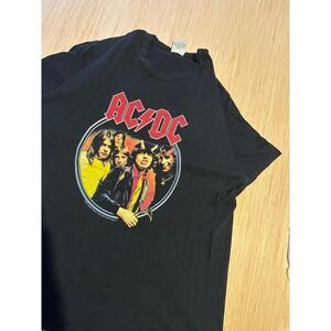 AC/DC Highway To Hell 1979 Tour Graphic T-Shirt Mens XL Black 2005 Merch Band 37